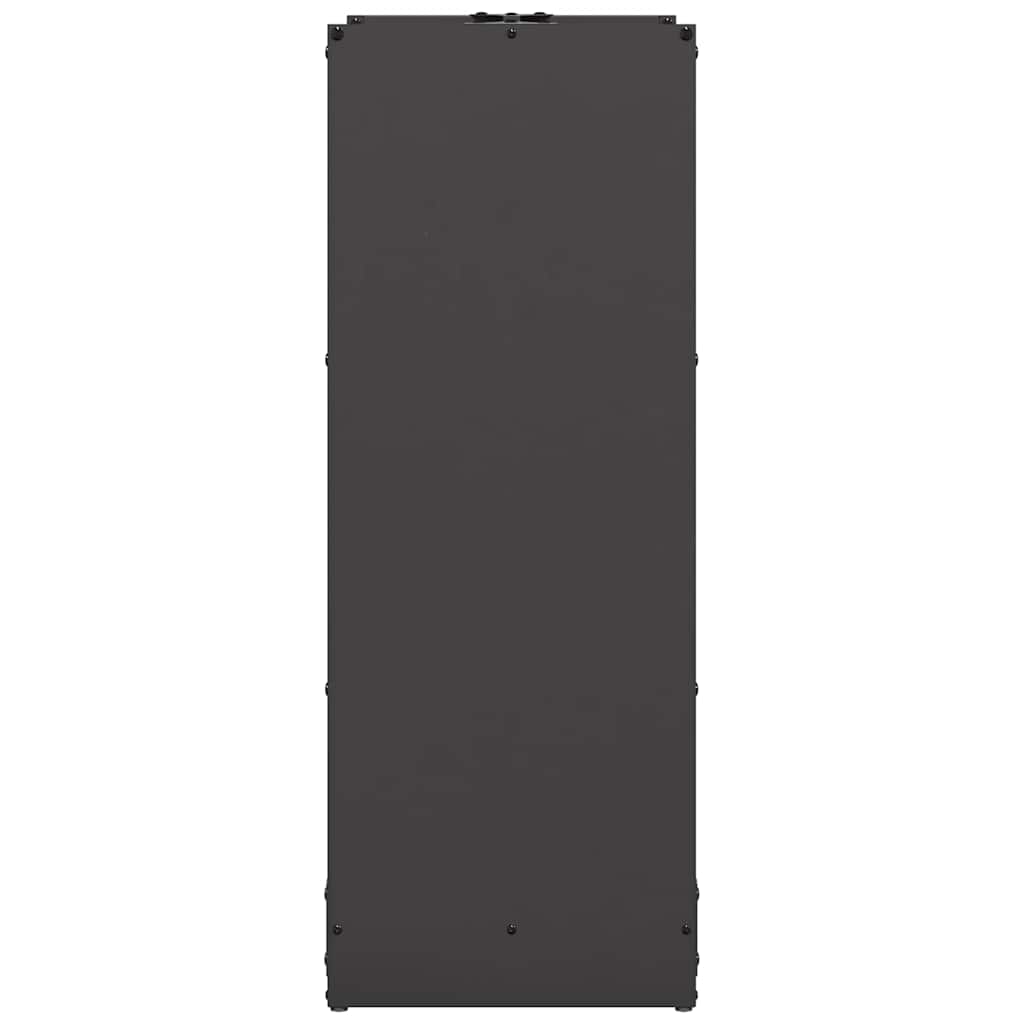 Stovas malkoms, juodos, 40x30x80 cm, šaltai valcuotas plienas