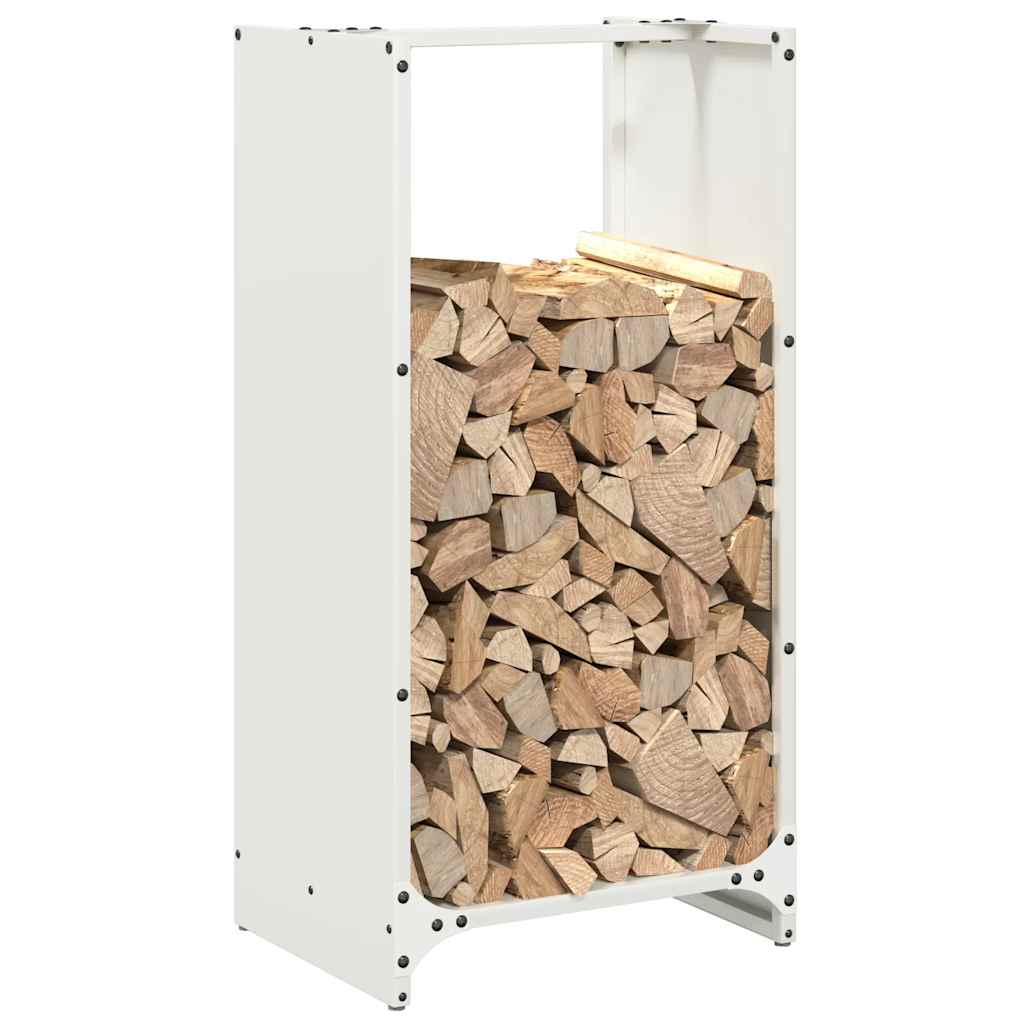 Stovas malkoms, balta, 40x30x80 cm, šaltai valcuotas plienas