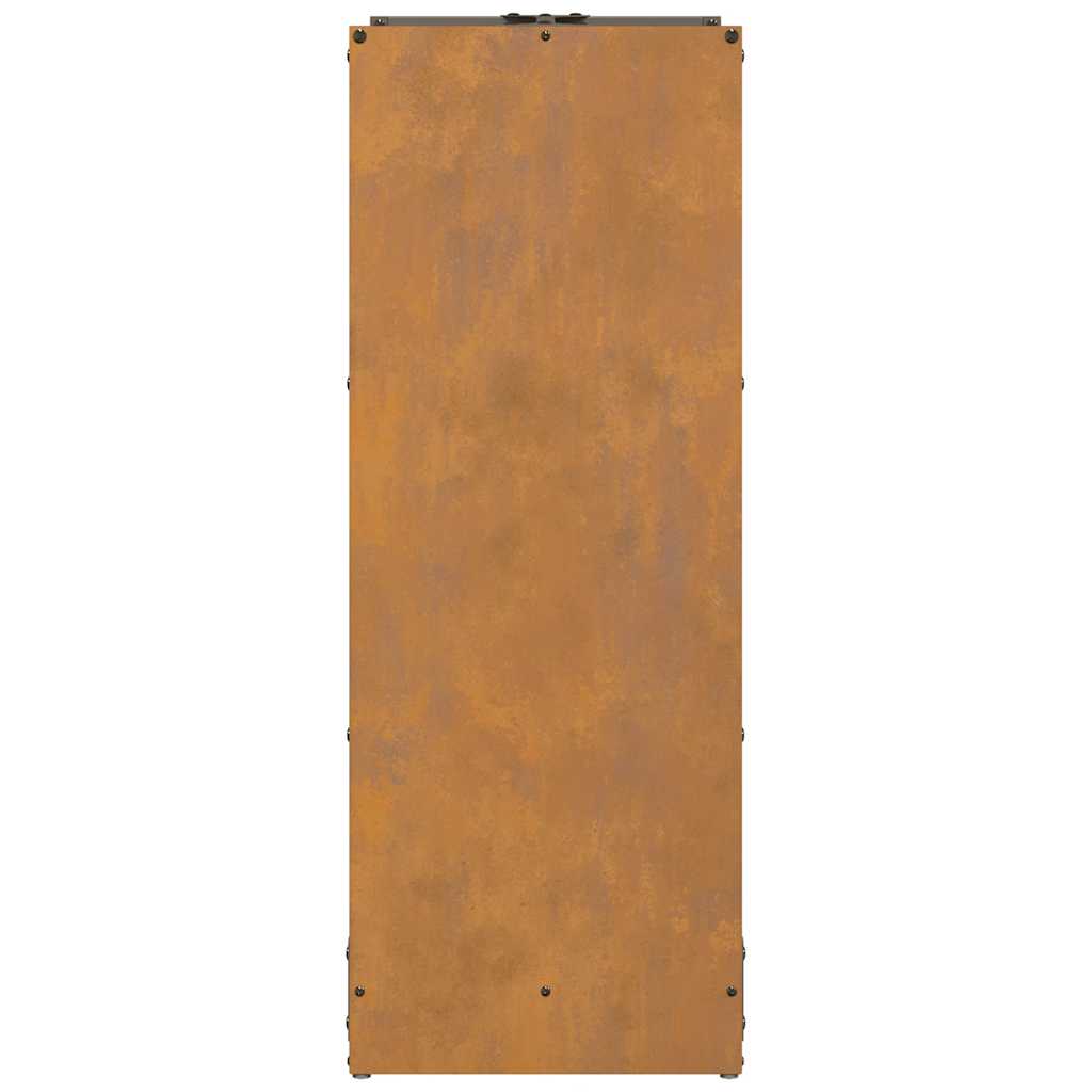malkinė lentyna 40x30x80 cm oro sąlygoms atsparus plienas