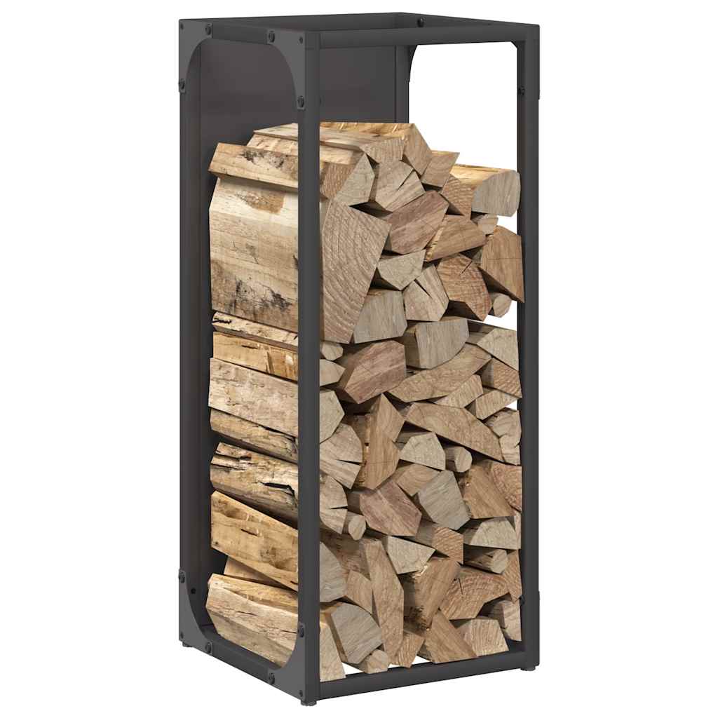 Malkų lentyna Juoda 25x25x60 cm Šaltai valcuotas plienas
