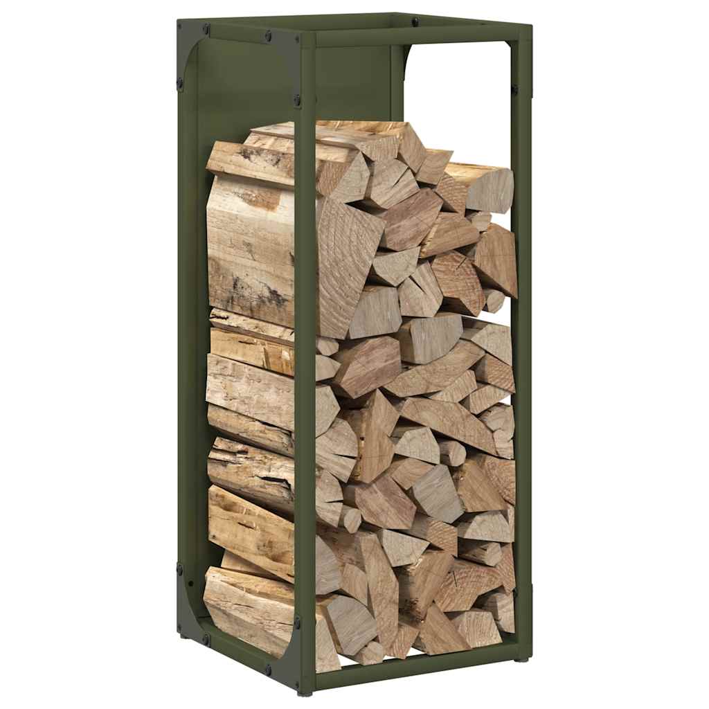 Malkų lentyna Olive Green 25x25x60 cm Šaltai valcuotas plienas