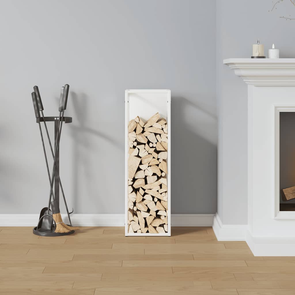 Malkų stovas Baltas 25x25x80 cm Šaltai valcuotas plienas