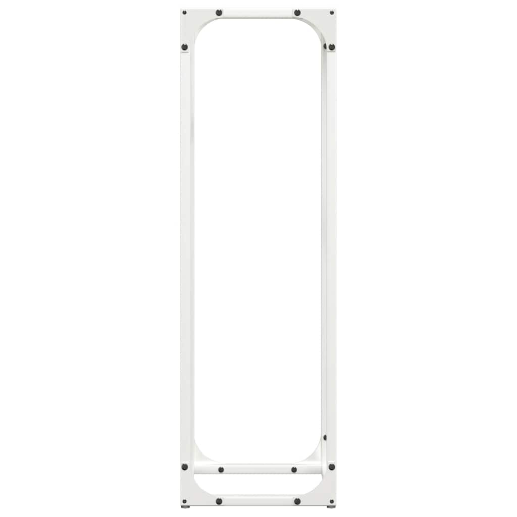 Malkų stovas Baltas 25x25x80 cm Šaltai valcuotas plienas