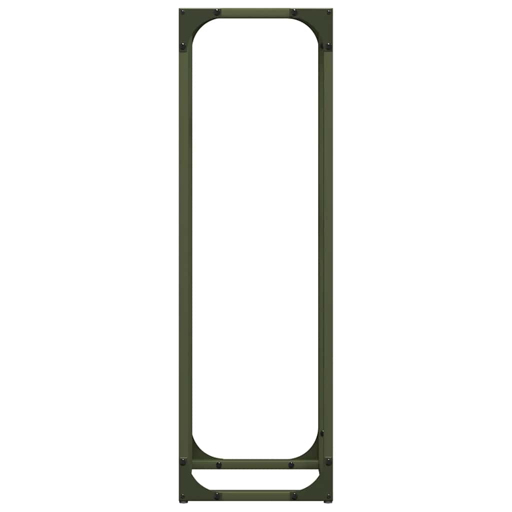 Malkų lentyna Olive Green 25x25x80 cm Šaltai valcuotas plienas