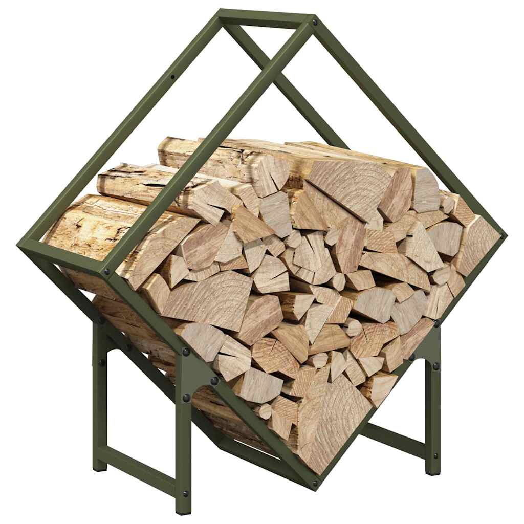Malkų lentyna Olive Green 60x25x60 cm Šaltai valcuotas plienas