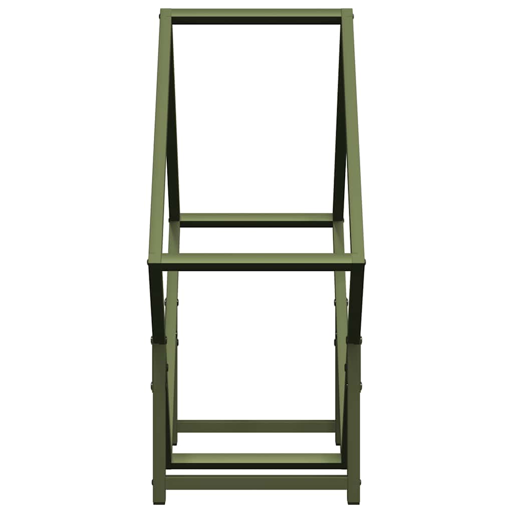 Malkų lentyna Olive Green 60x25x60 cm Šaltai valcuotas plienas