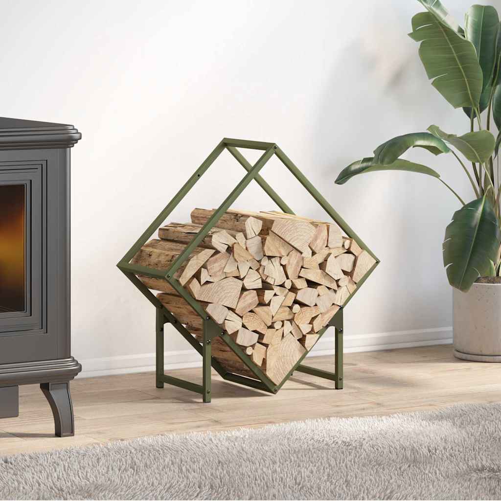 Malkų lentyna Olive Green 60x25x60 cm Šaltai valcuotas plienas