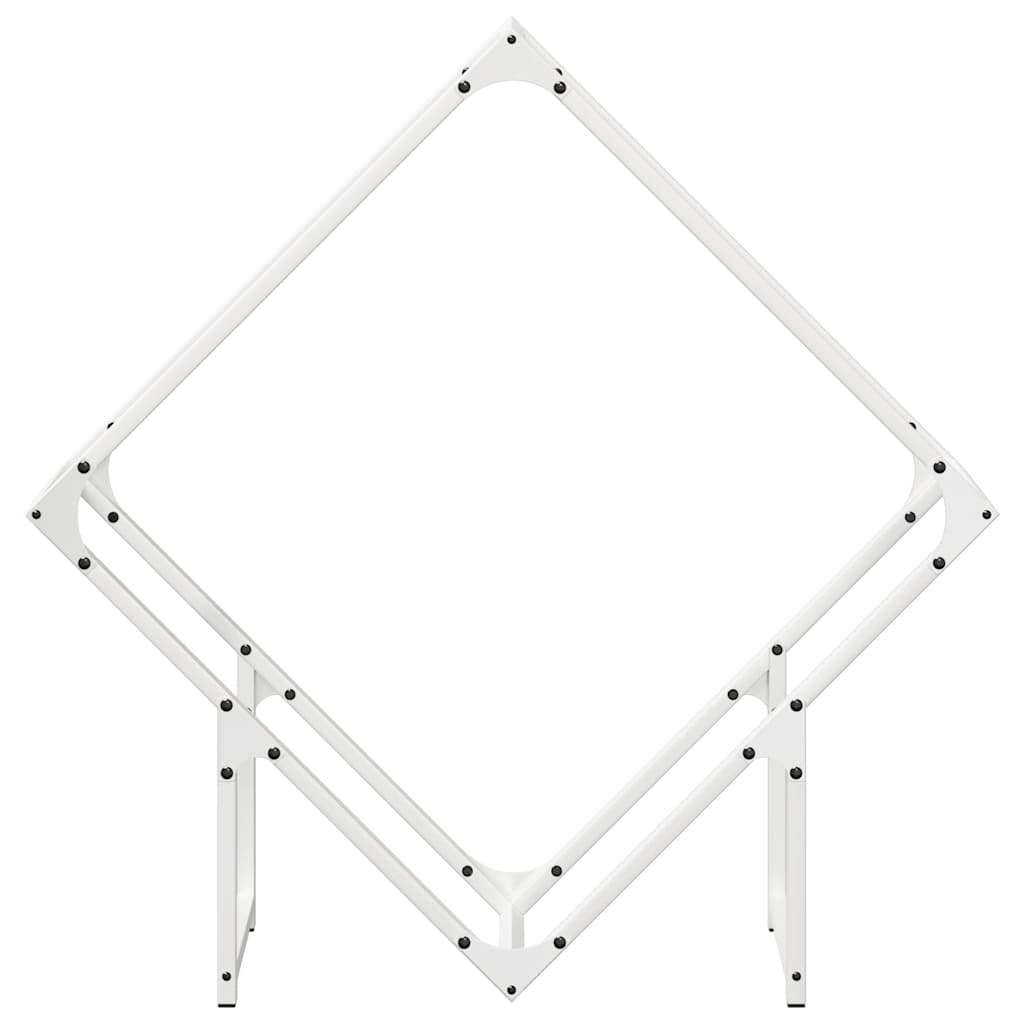 Malkų stovas, baltas, 80x25x80 cm, šaltai valcuotas plienas