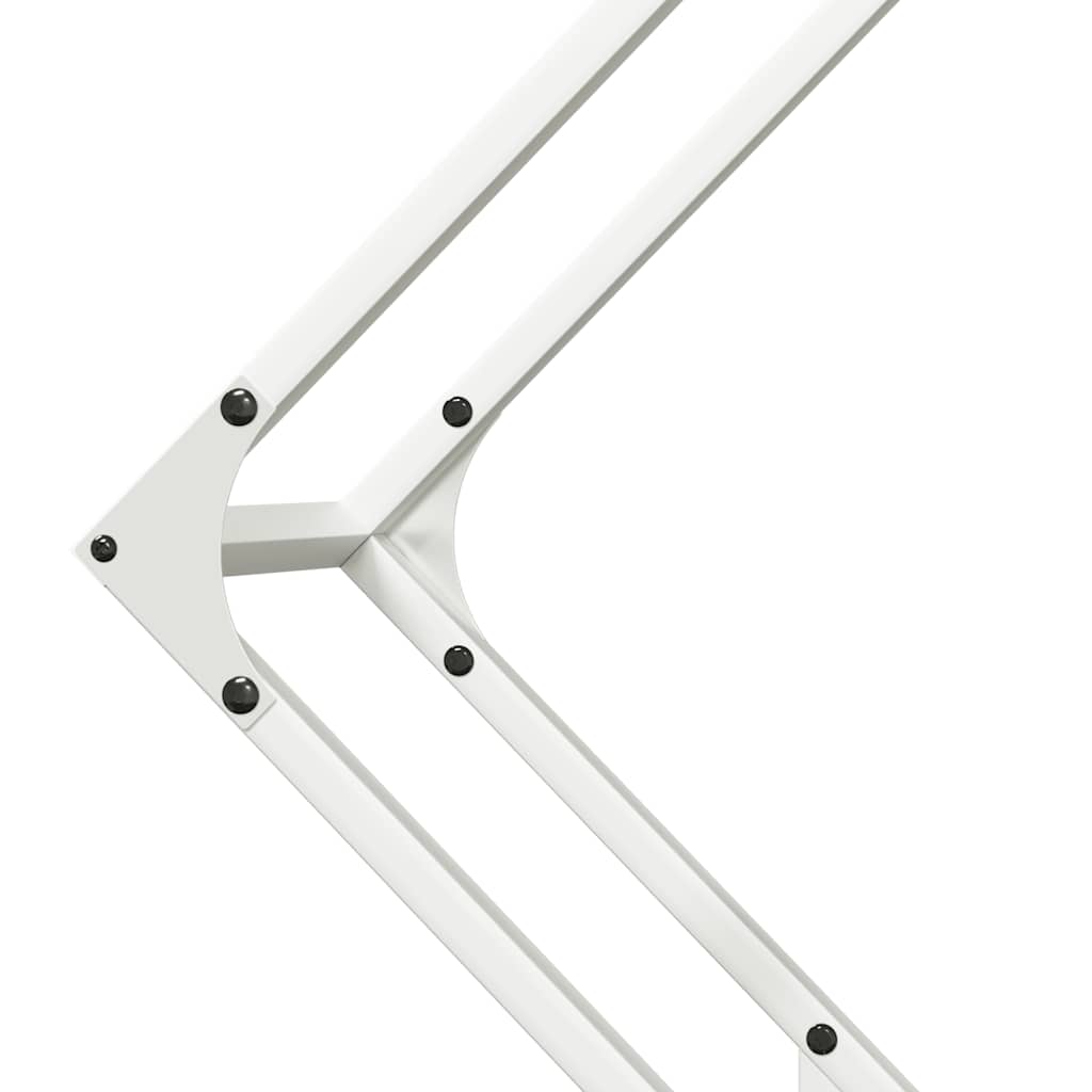 Malkų stovas, baltas, 80x25x80 cm, šaltai valcuotas plienas