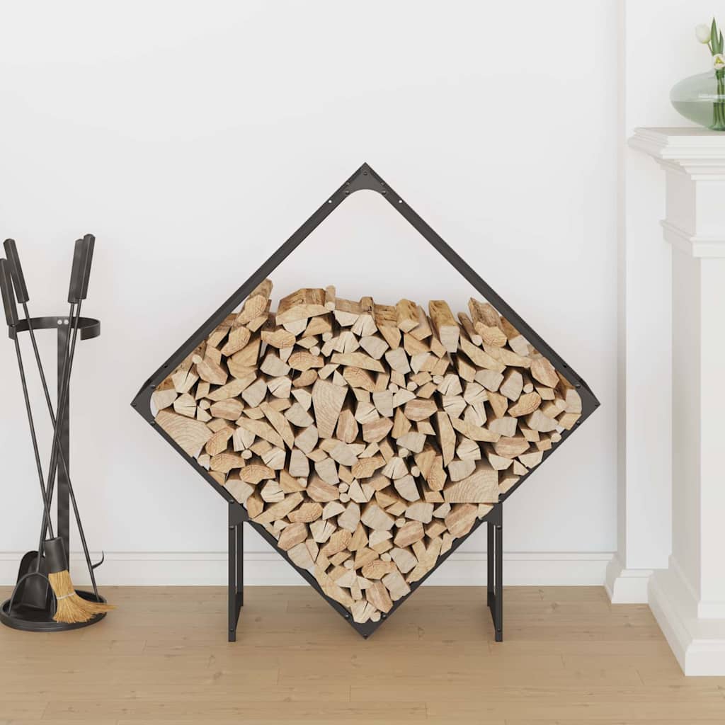 Malkų lentyna Juoda 100x25x100 cm Šaltai valcuotas plienas