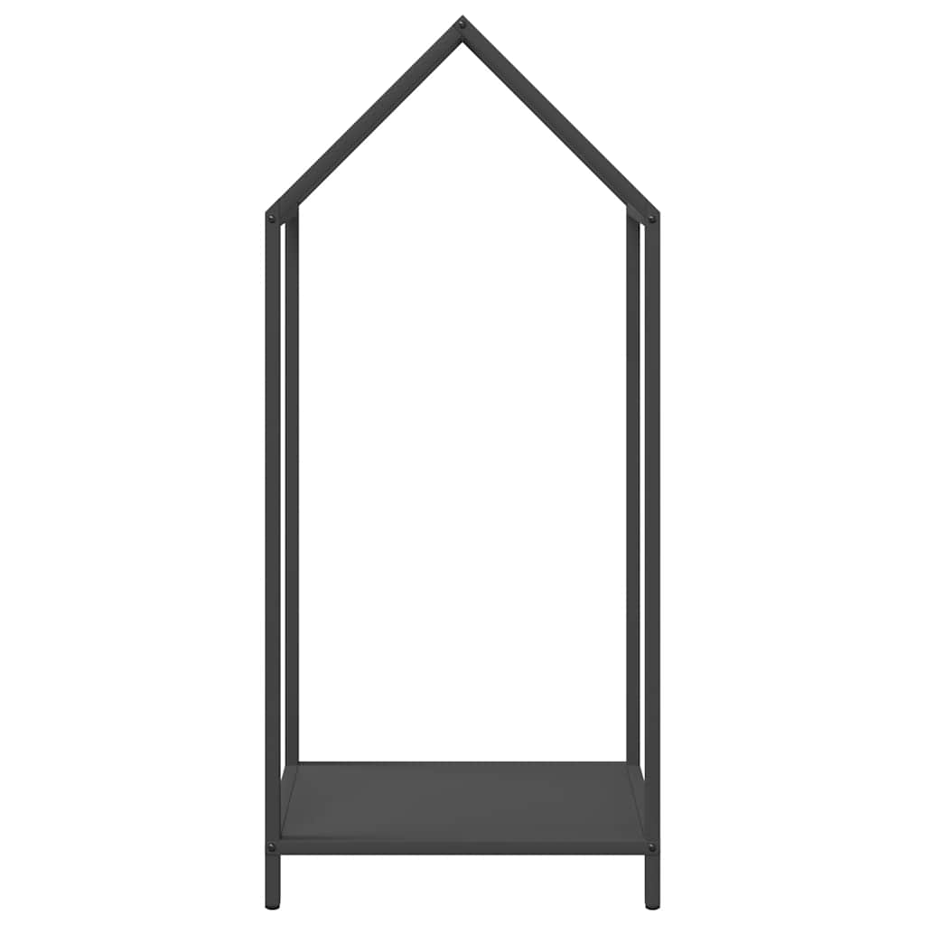 Malkų lentyna, juoda, 40x25x90 cm, šaltai valcuotas plienas