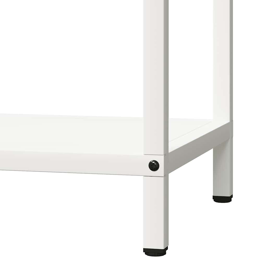 Malkų lentyna, baltas, 40x25x90 cm, šaltai valcuotas plienas
