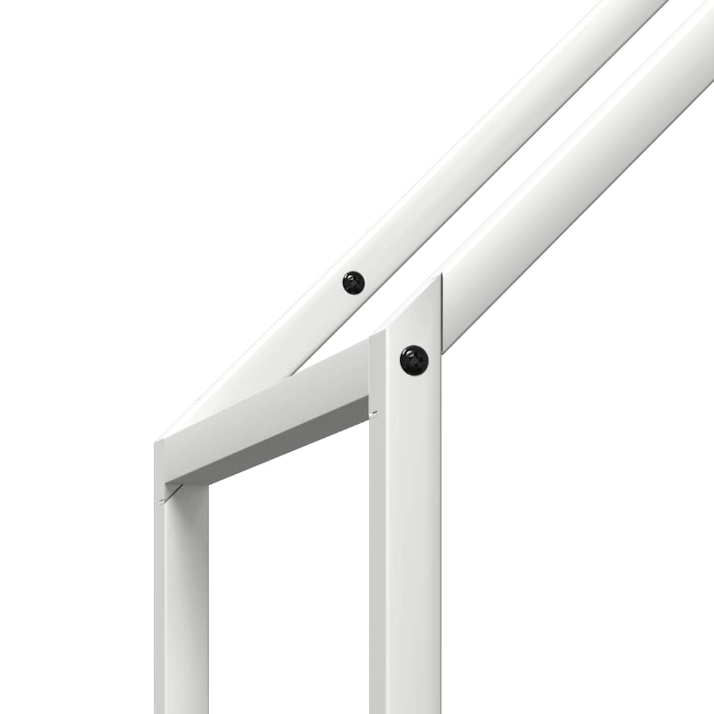 Malkų lentyna Balta 40x25x120 cm Šaltai valcuotas plienas