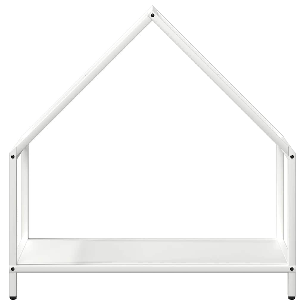 Malkų stovas Baltas 60x25x60 cm Šaltai valcuotas plienas