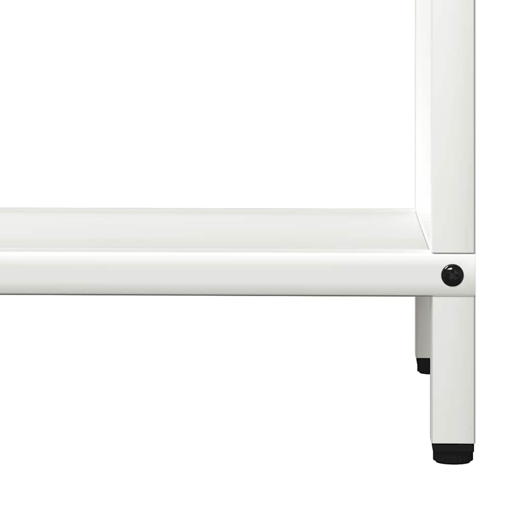 Malkų stovas Baltas 60x25x60 cm Šaltai valcuotas plienas