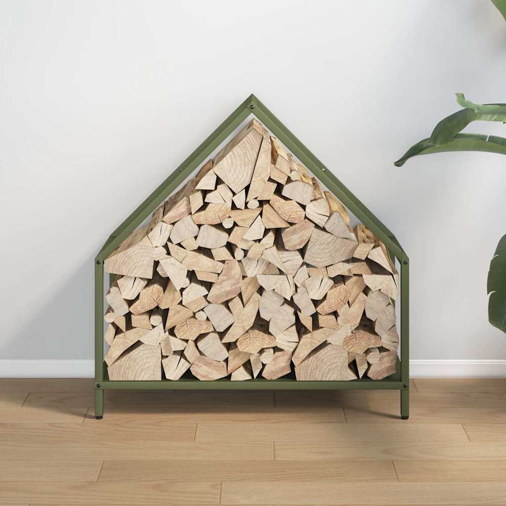 Malkų lentyna Olive Green 60x25x60 cm Šaltai valcuotas plienas