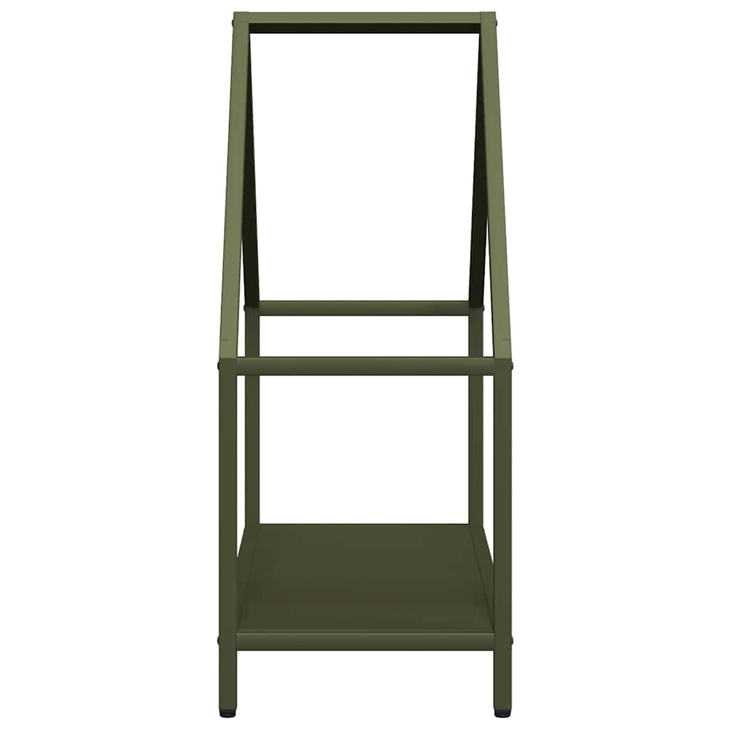 Malkų lentyna Olive Green 60x25x60 cm Šaltai valcuotas plienas