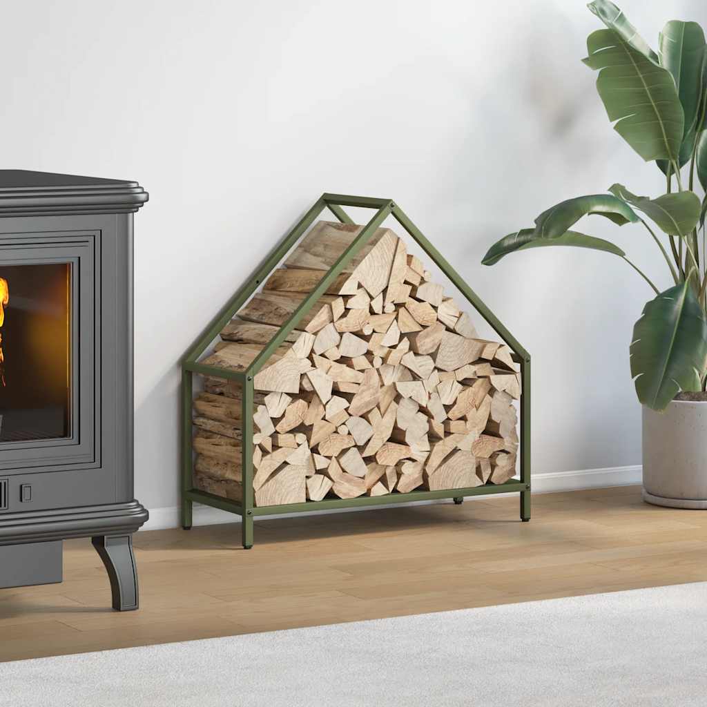 Malkų lentyna Olive Green 60x25x60 cm Šaltai valcuotas plienas
