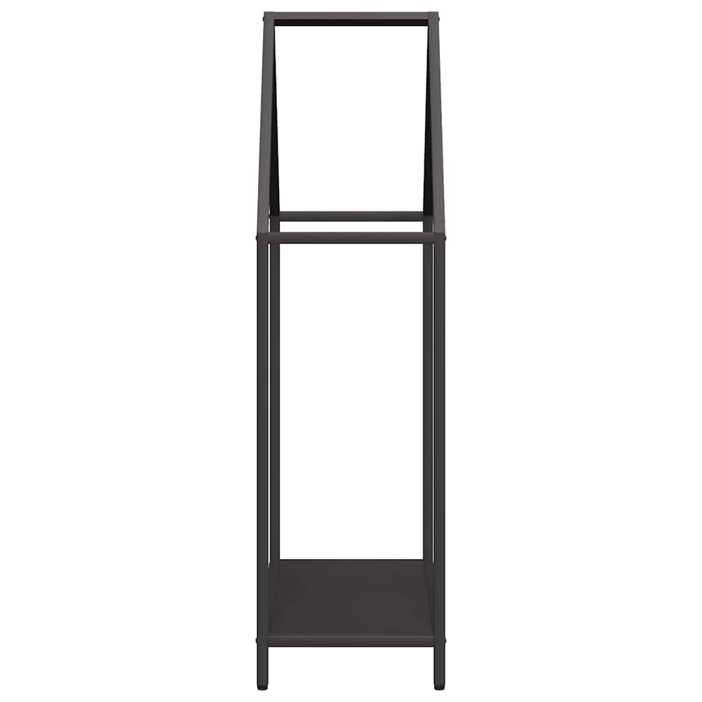 Malkų lentyna, juoda, 60x25x90 cm, šaltai valcuotas plienas