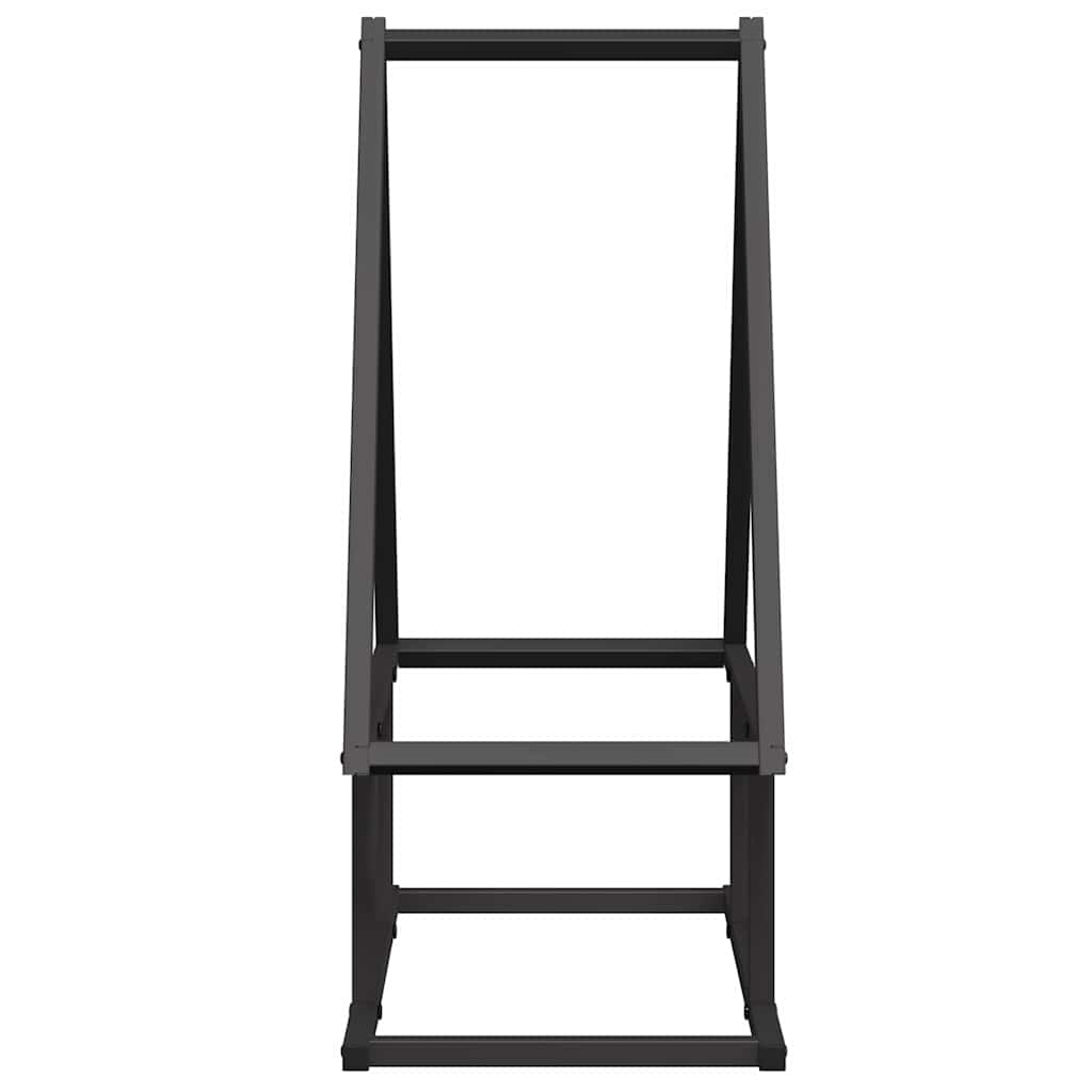 Malkų lentyna, juoda, 50x25x60 cm, šaltai valcuotas plienas