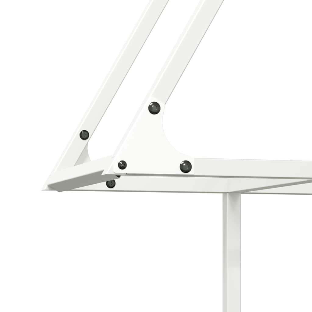 Malkų lentyna, baltas, 80x25x90 cm, šaltai valcuotas plienas