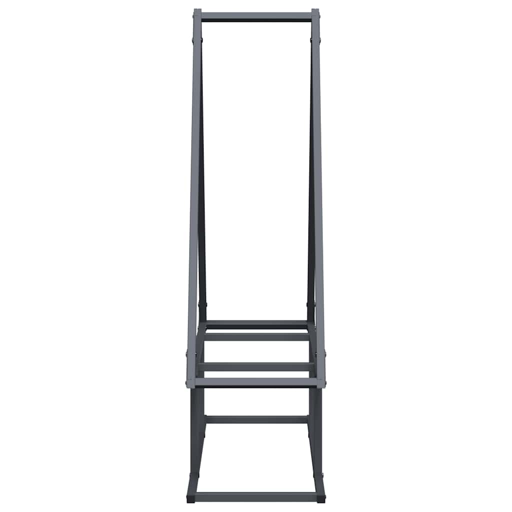Malkų lentyna, antracitas, 80x25x90cm, šaltai valcuotas plienas