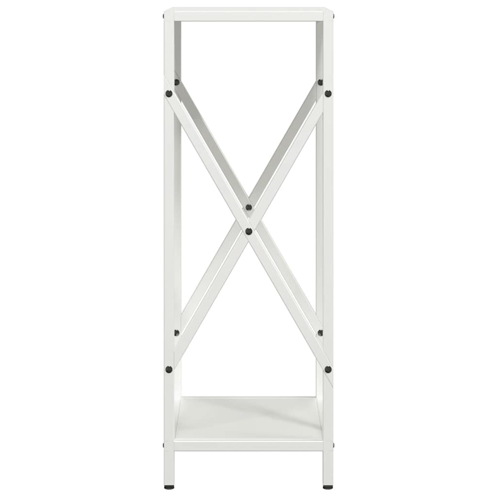 Malkų stovas Baltas 34x25x70 cm Šaltai valcuotas plienas