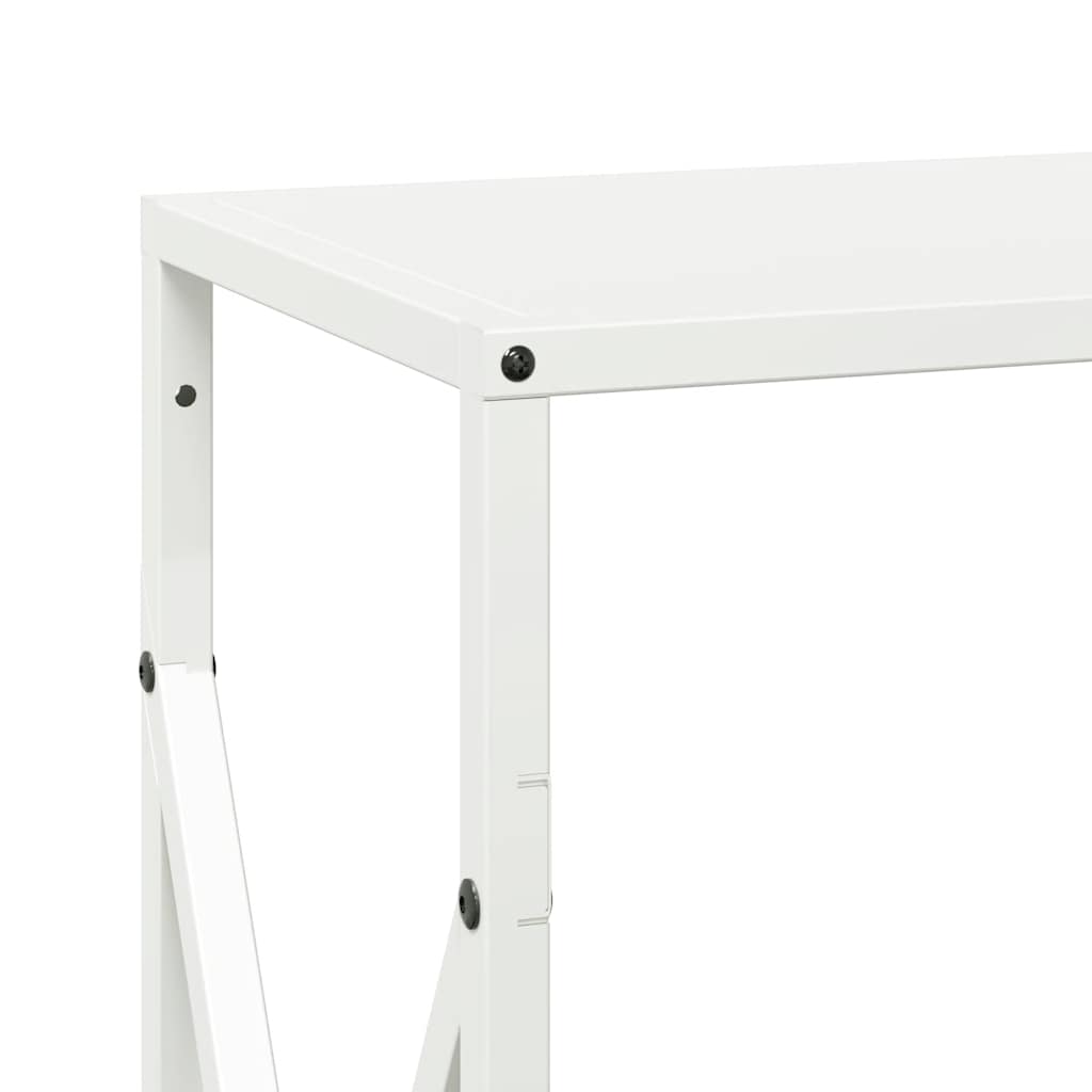 Malkų stovas Baltas 34x25x70 cm Šaltai valcuotas plienas