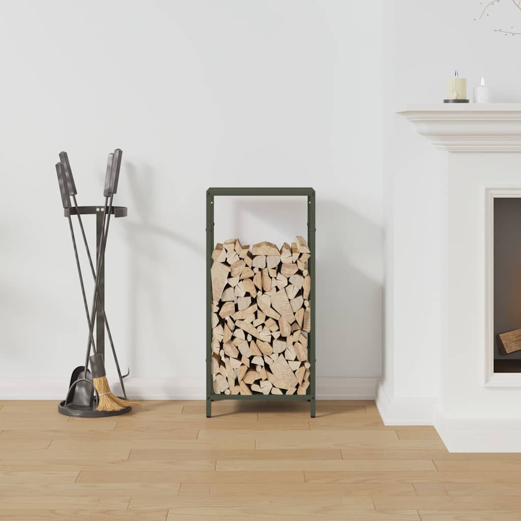 Malkų lentyna Olive Green 34x25x70 cm Šaltai valcuotas plienas