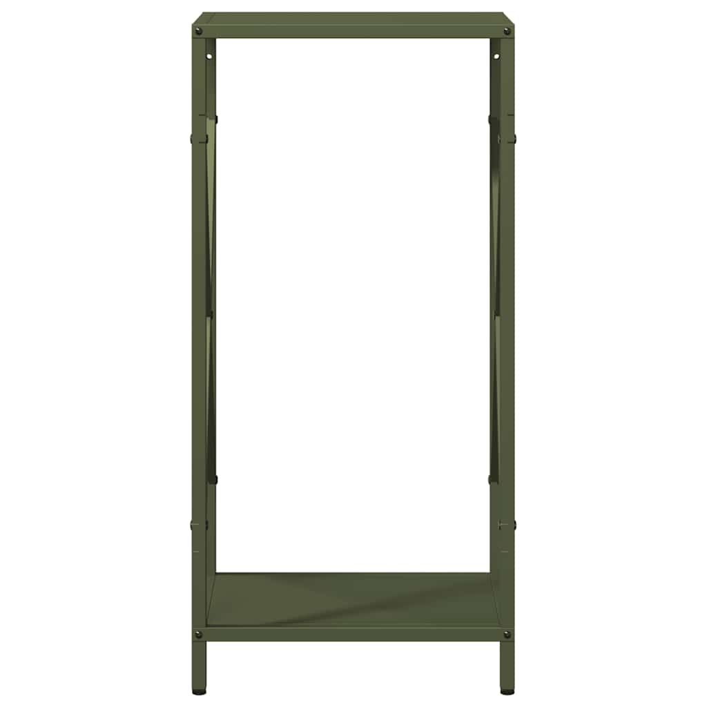 Malkų lentyna Olive Green 34x25x70 cm Šaltai valcuotas plienas