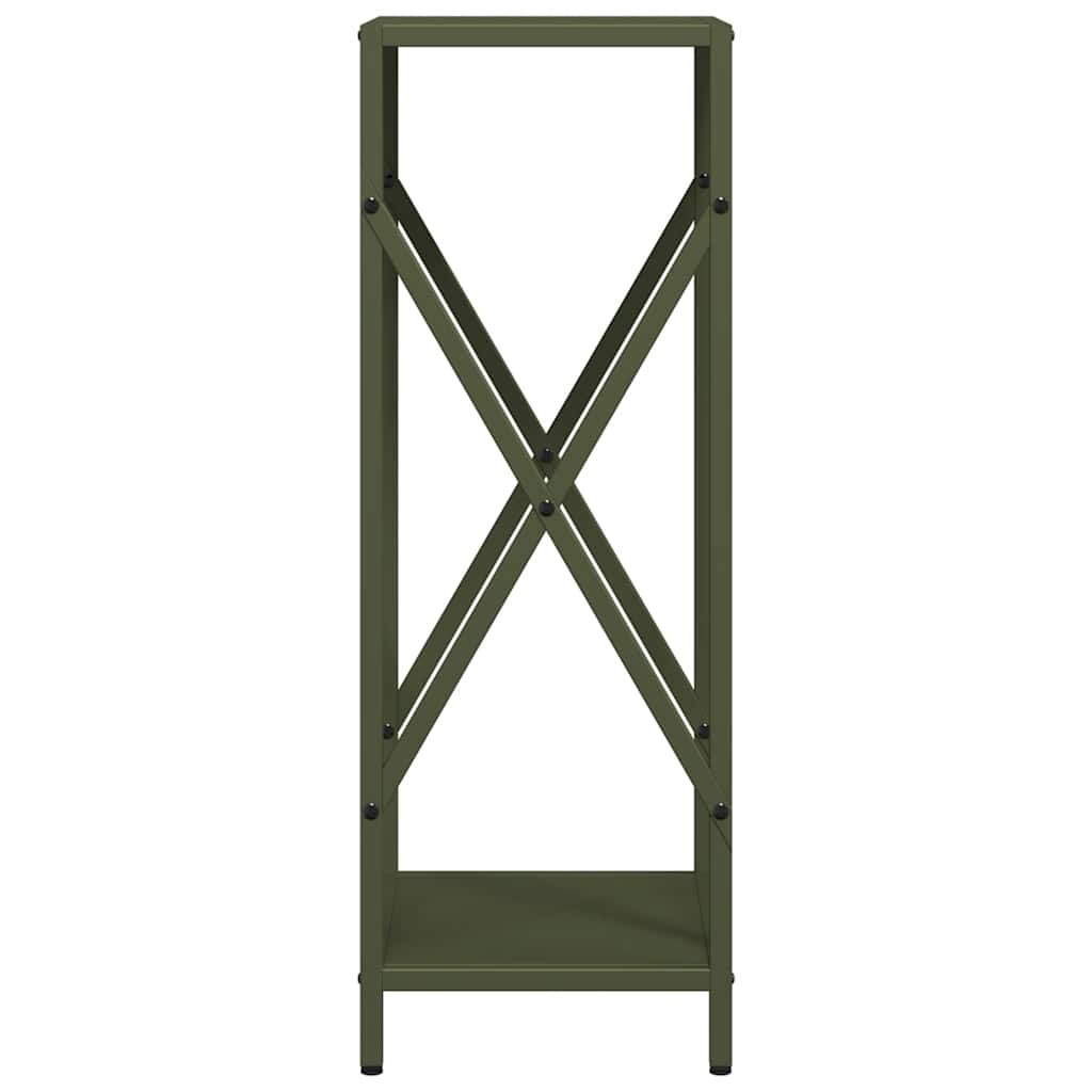 Malkų lentyna Olive Green 34x25x70 cm Šaltai valcuotas plienas