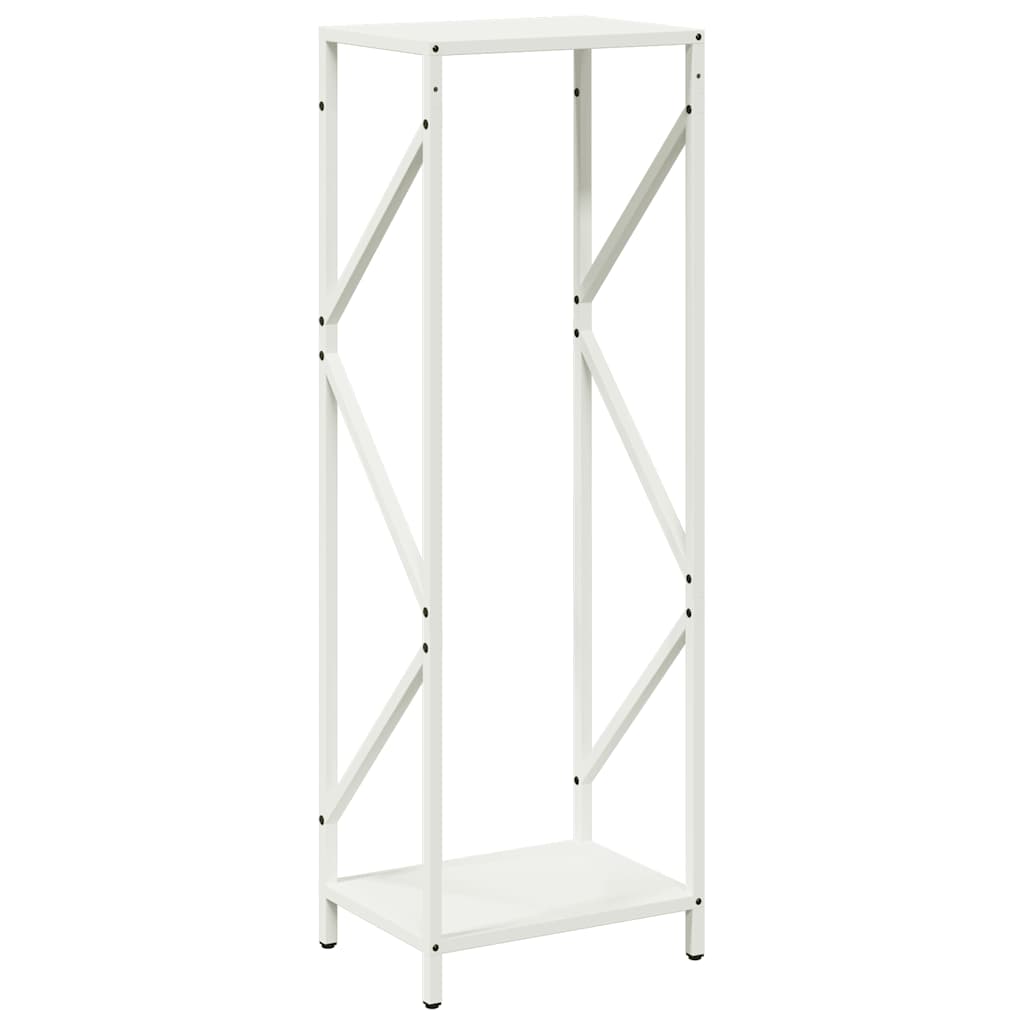 Malkų lentyna Balta 34x25x100 cm Šaltai valcuotas plienas