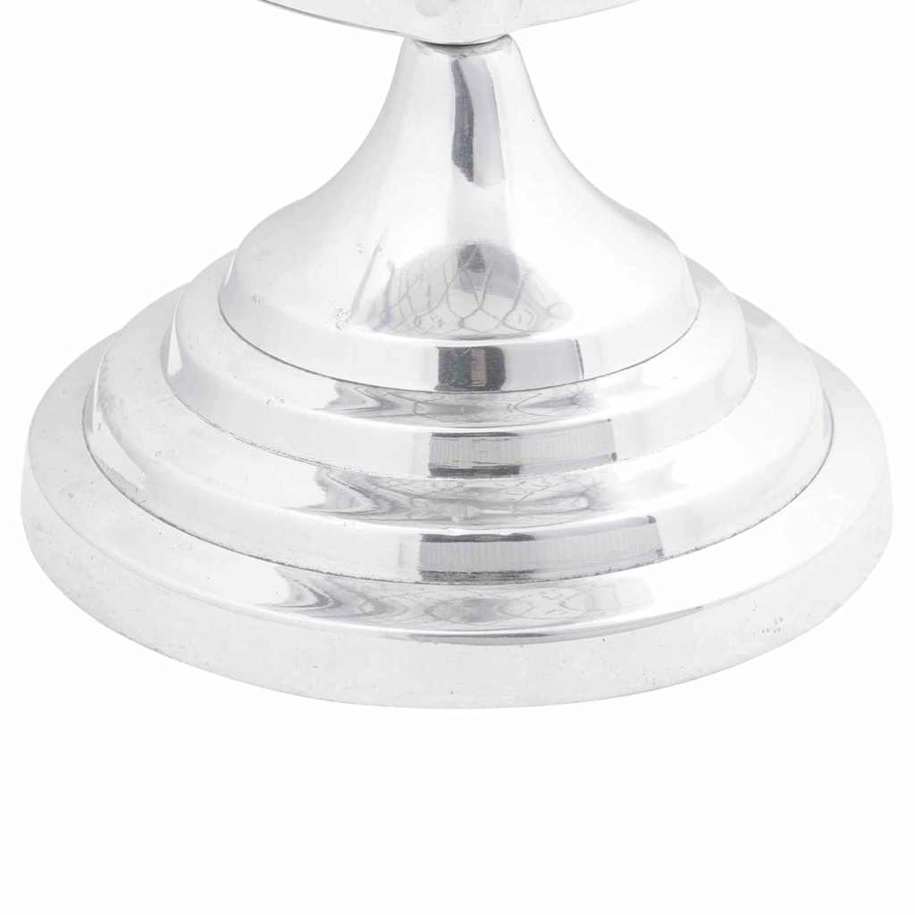 Gaubto Skulptūra Sidabrinė 16.5x14x26 cm Aliuminis