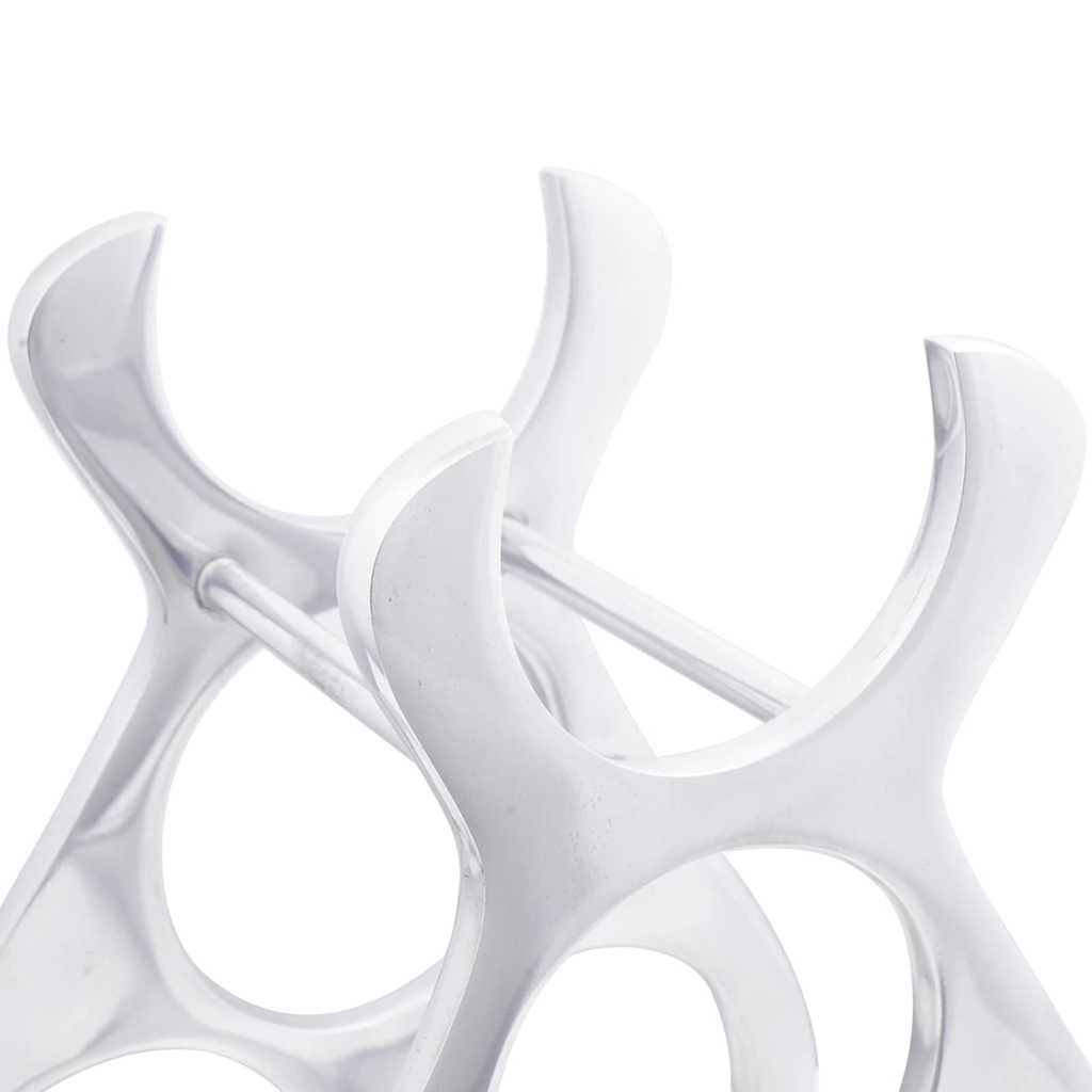 Vyno stovas Sidabro 23 x 14 x 28 cm Aliuminis