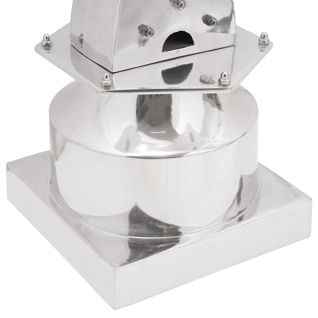 Skulptūra Sidabro 26 x 26 x 110 cm Aliuminis