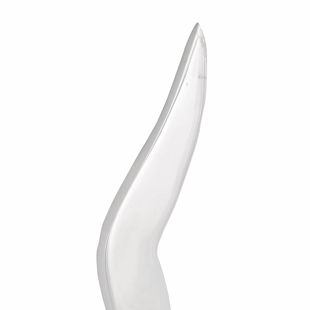 Jūros gandro formos sienos dekoracija 2 pakuotėje, sidabrinis aliuminis