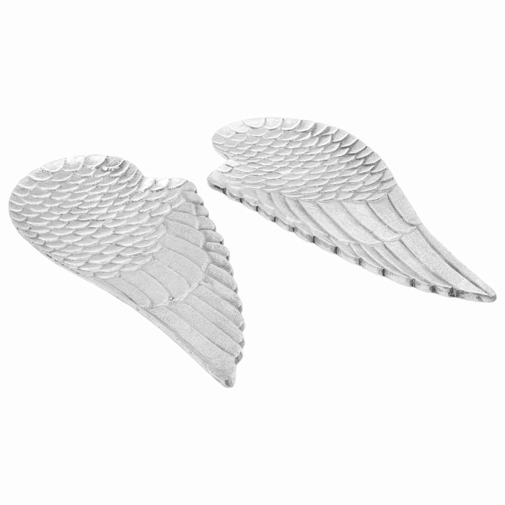 Vaisių krepšys 2 pcs Sidabro 40 x 18 x 4 cm Aliuminis