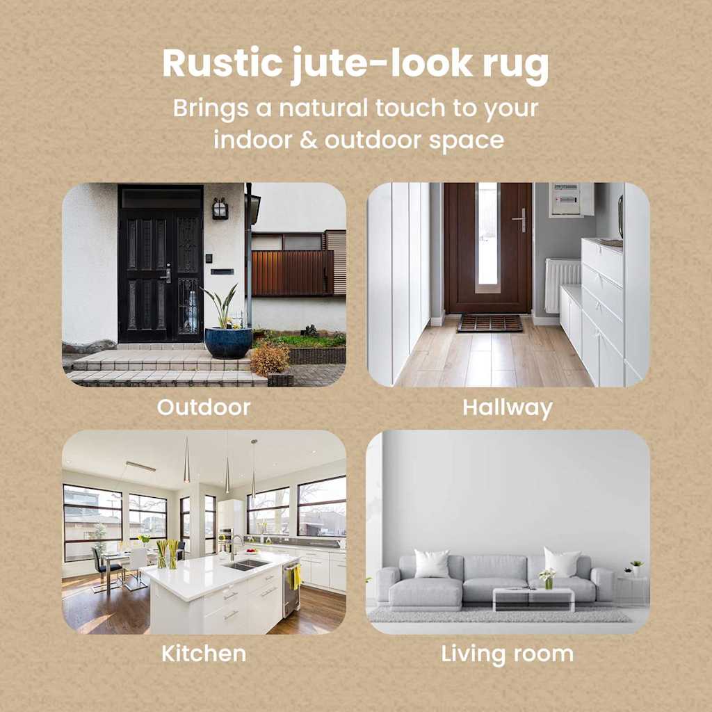 Kilimas Ruda 140 x 200 cm PP