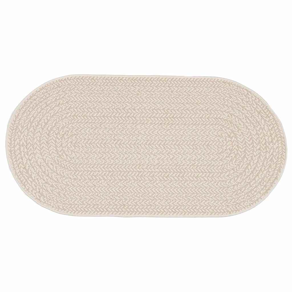 Kilimas ZIZUR Kreminė 200 x 100 cm Polipropilenas