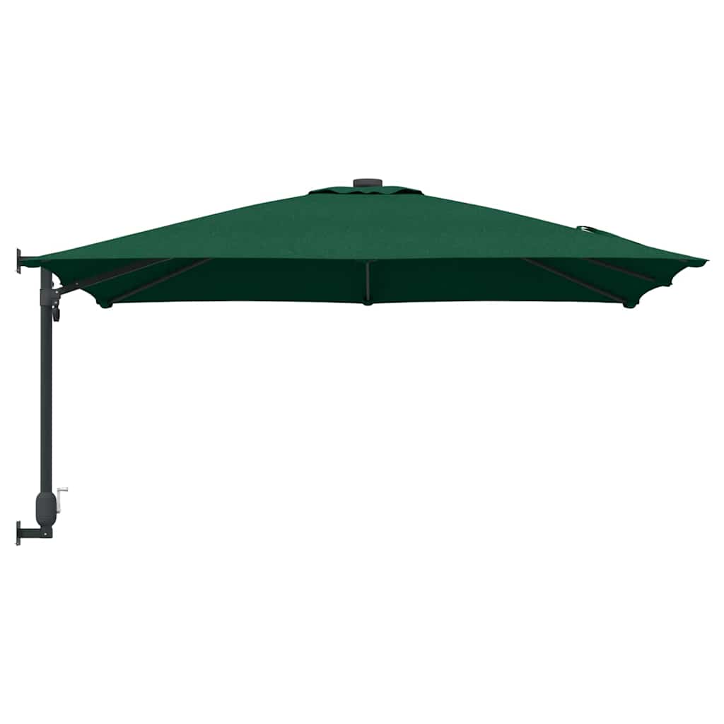 Kiemo Skėtys Žalia Poliesteris 300 cm x 300 cm Sulankstomas