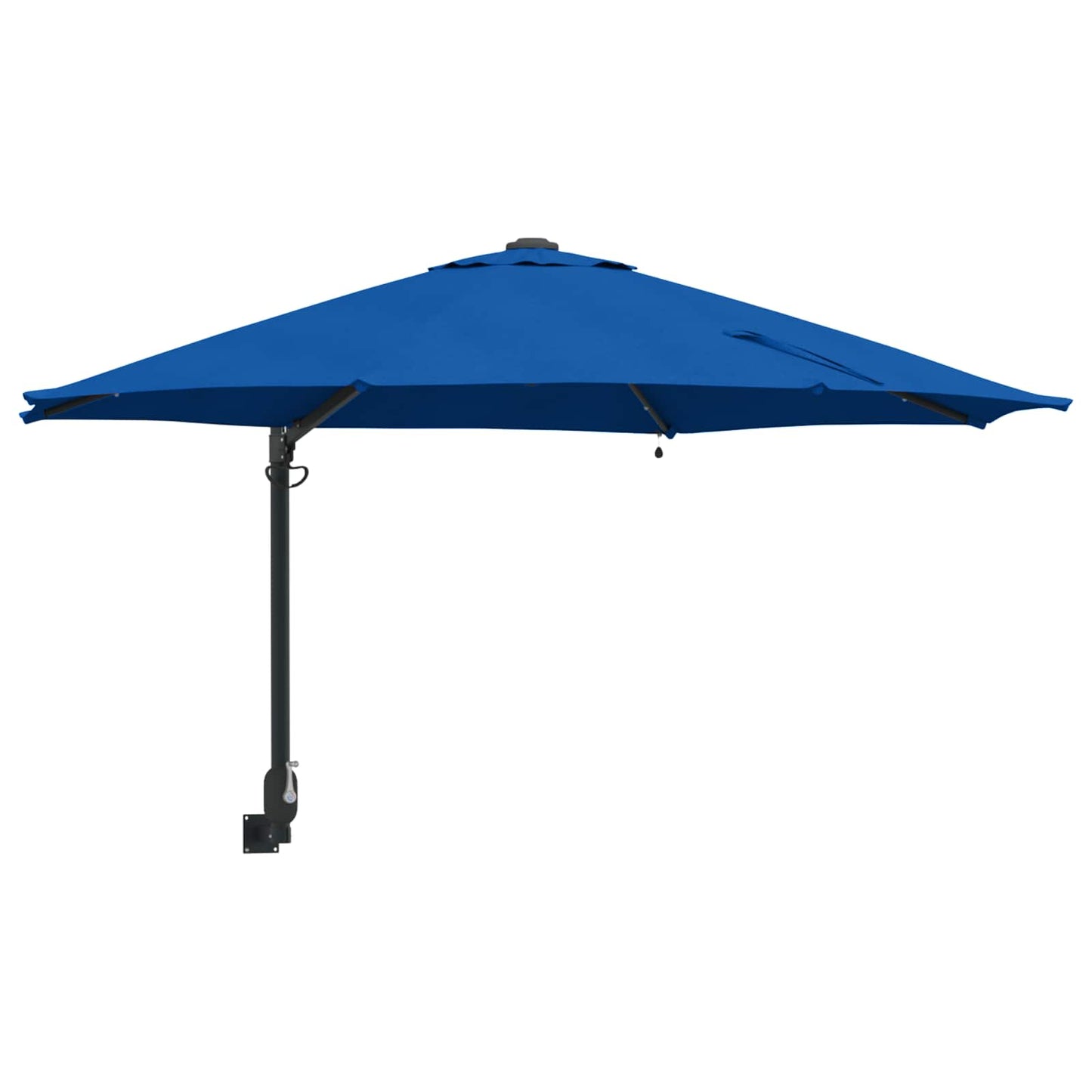Sieninis sodo skėtis su LED Azūrinis 248 cm