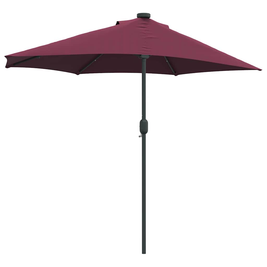 Sodo skėtis Bordo raudona 294 x 150 x 223 cm