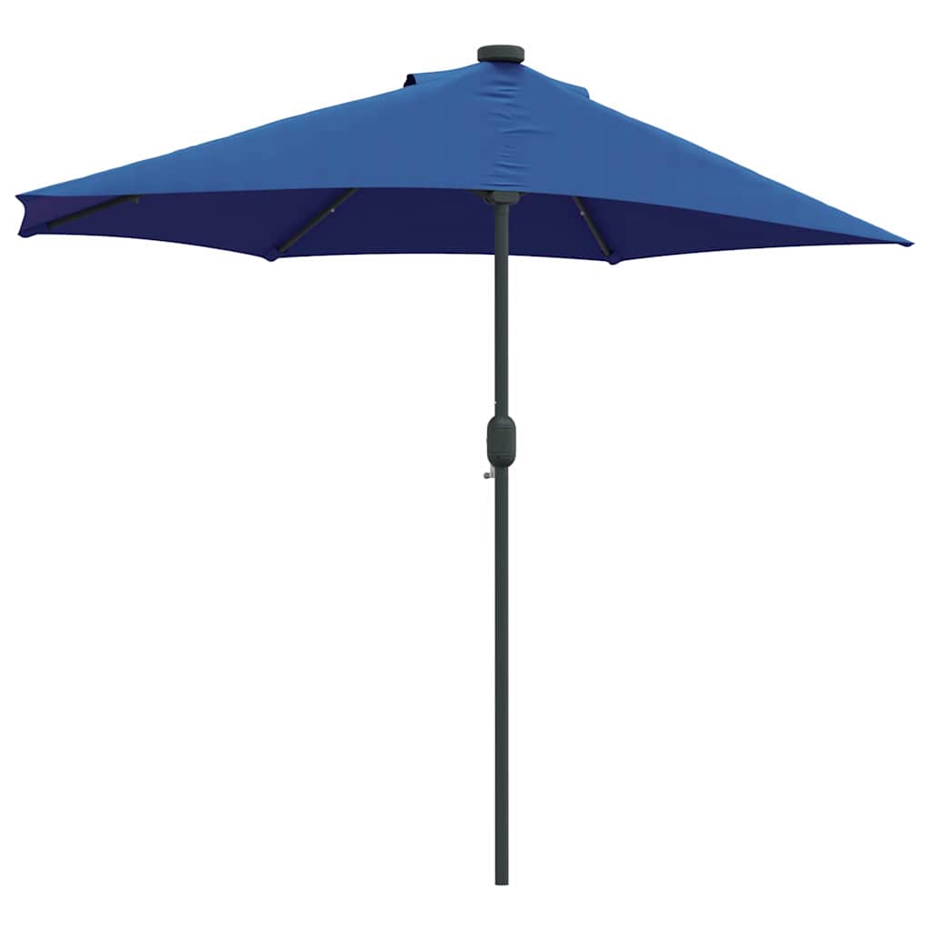 Sodo skėtis Azurblau 294 x 150 x 223 cm Poliesteris ir plienas