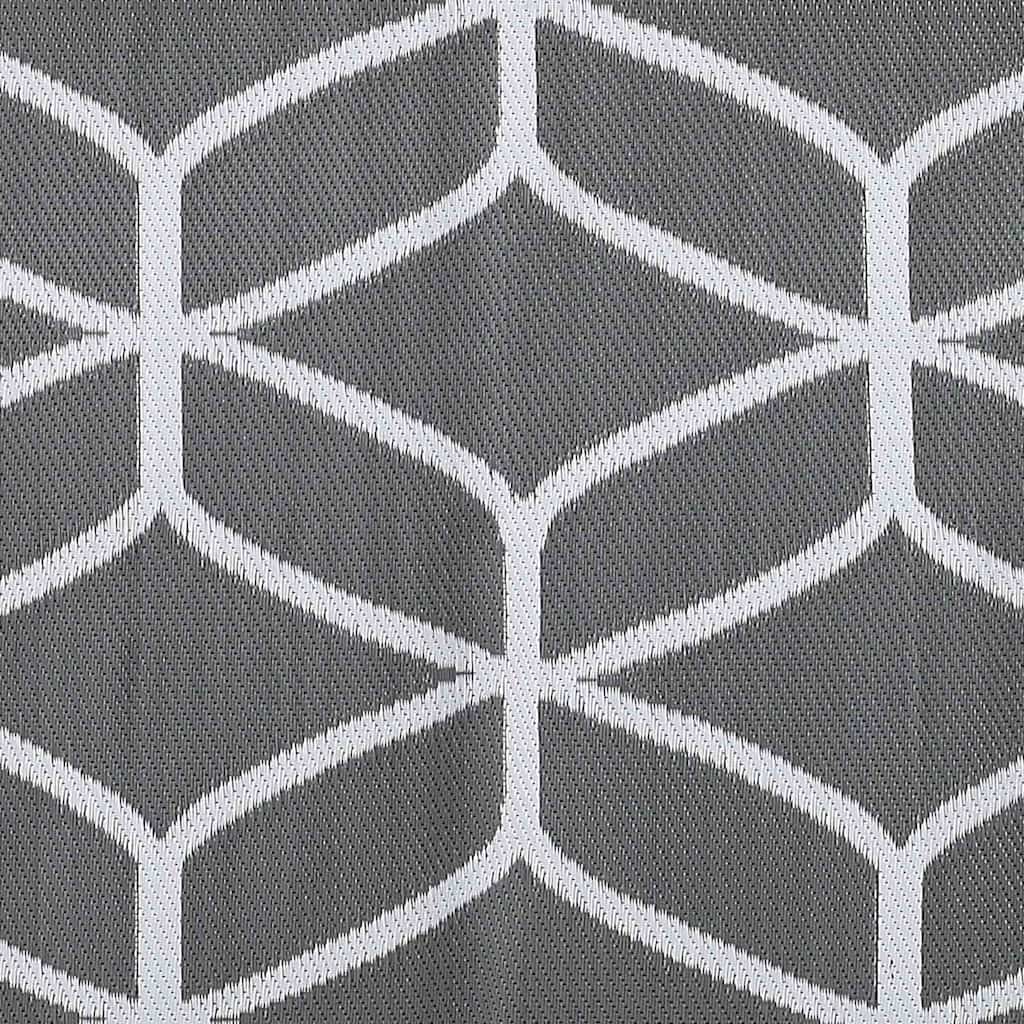 Lauko kilimas ARAKIL Pilka ir balta 300 x 300 cm PP