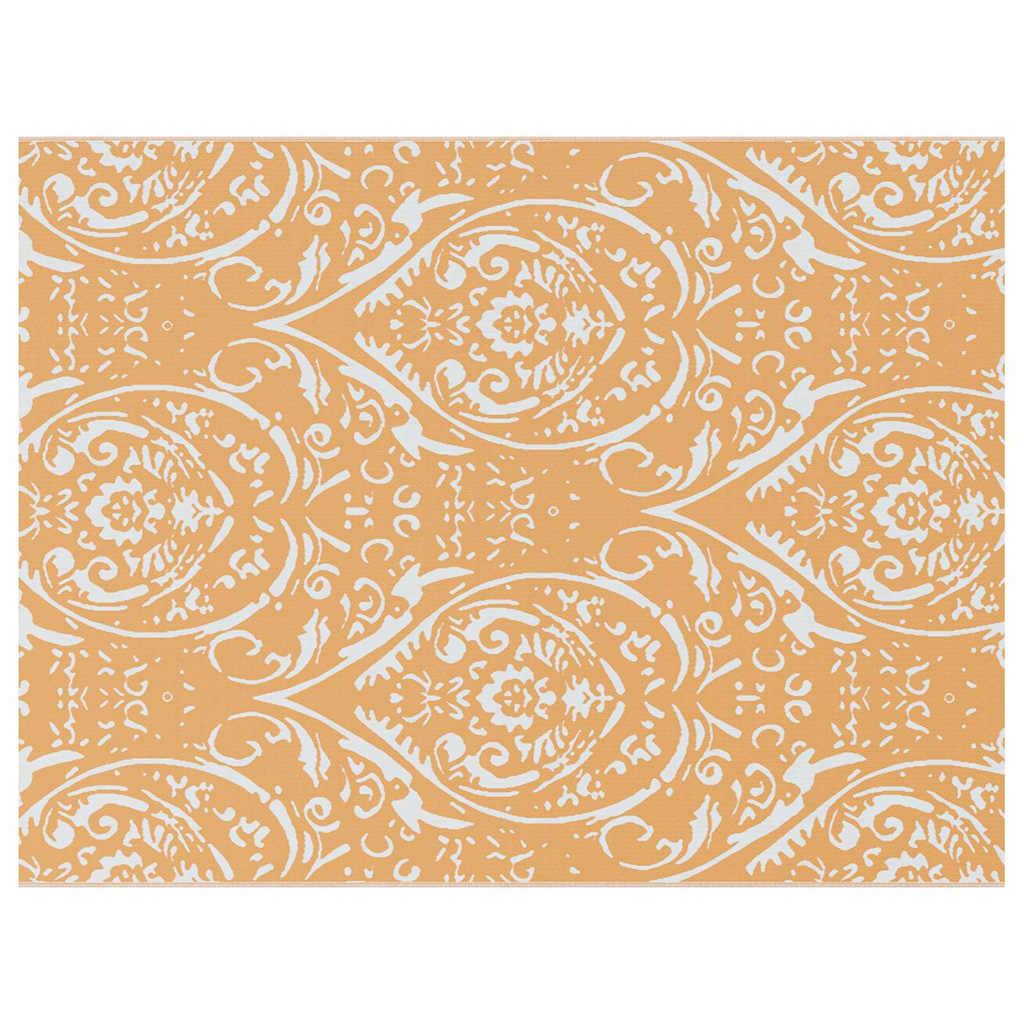 Lauko kilimas ARAKIL Oranžinė ir balta 300 x 400 cm PP