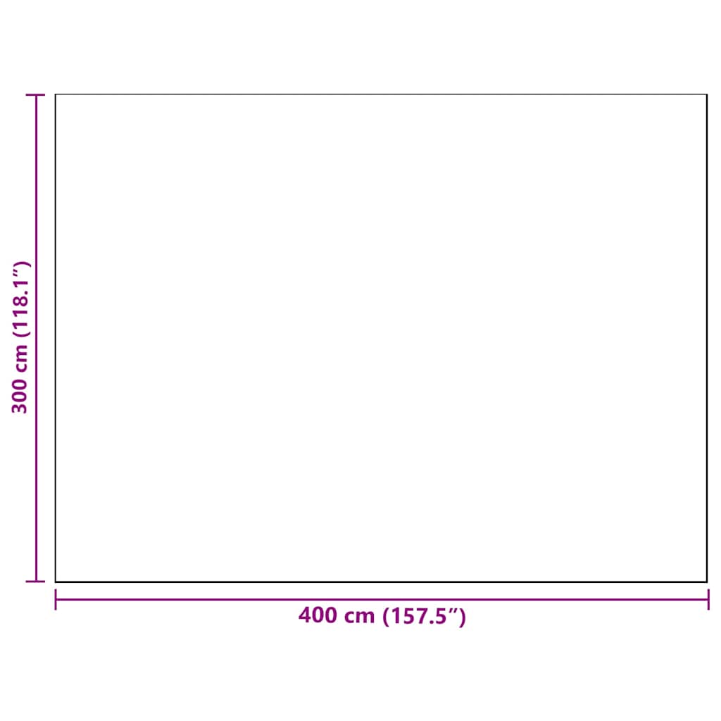 Lauko antklodė ARAKIL Žalia Poliesteris 300 x 400 cm Raštas