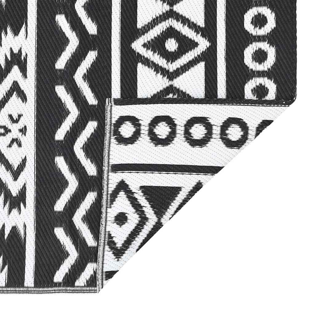 Lauko kilimas ARAKIL juodas raštas 300 x 400 cm PP