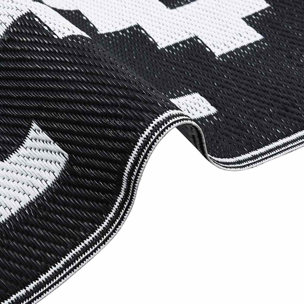 Lauko kilimas ARAKIL Balta ir juoda 300 x 400 cm PP