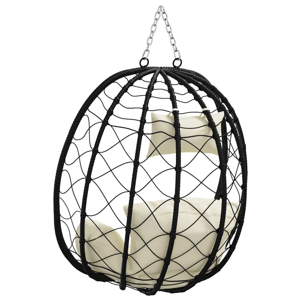 Kabantis kiaušinis Kreminė balta 91,5 x 54,5 x 107 cm