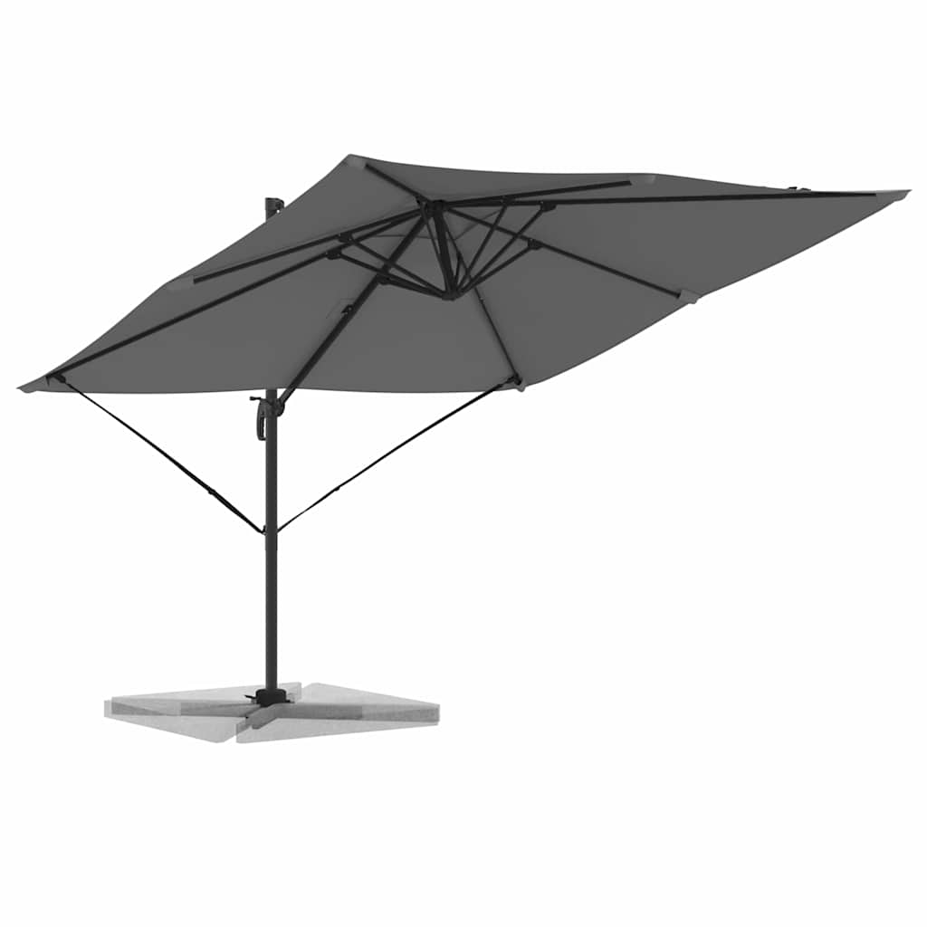 Cantilever Roma Parasol Antracito 286x285x265 cm, aliuminis